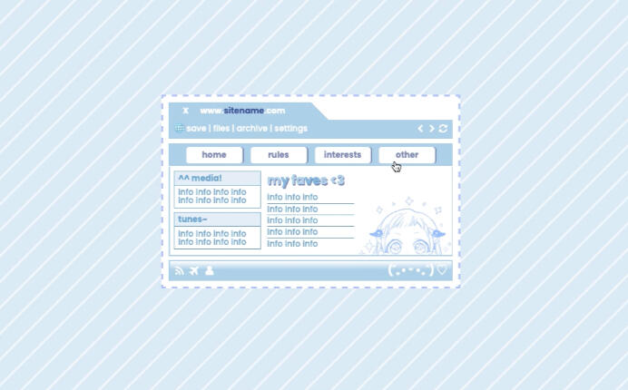 Carrd Example Aesthetic Carrd Templates