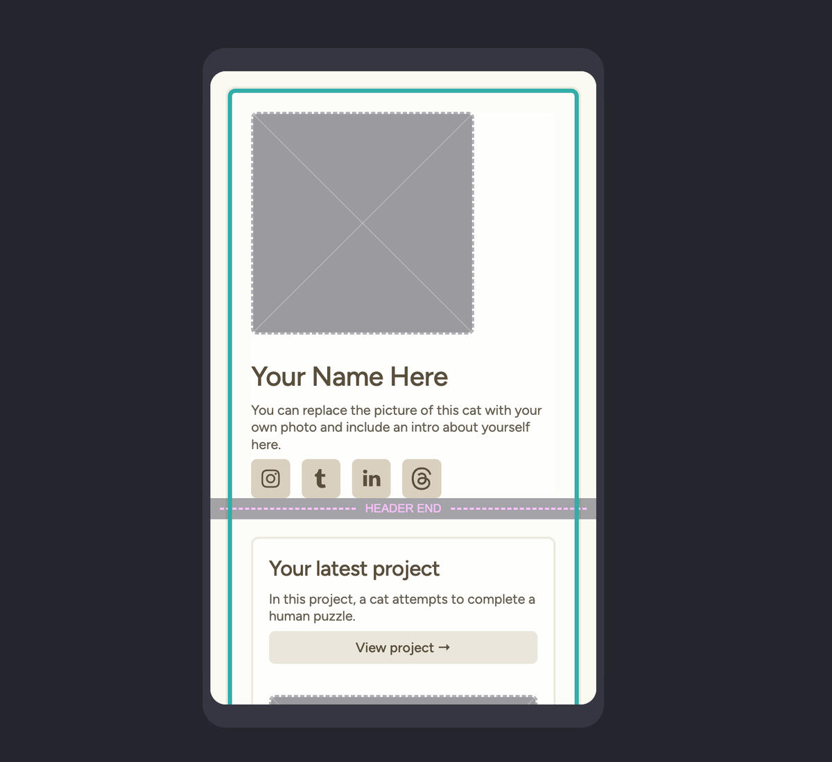 Carrd Example Aesthetic Carrd Templates