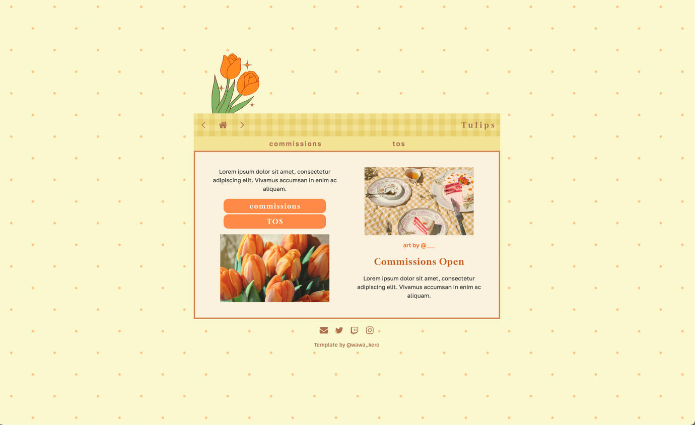 Aesthetic Carrd Templates aesthetic-carrd-templates